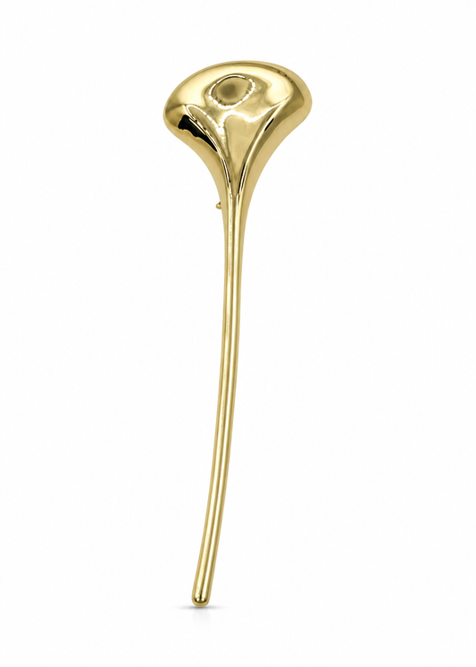 Broche Flor Dourada