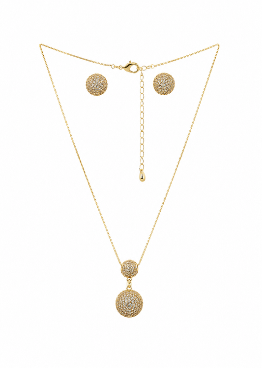 Conjunto Circulo Cravejado
