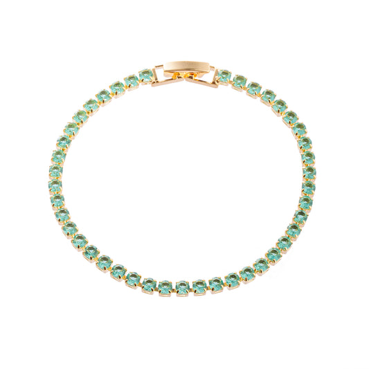 Pulseira Riviera Verde Dourado