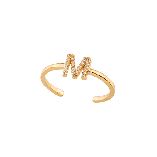 Anel Regulável Inicial Falange Dourado