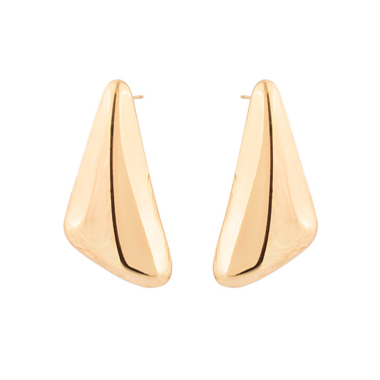 Brinco Triângulo Alongado Dourado