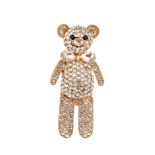 Broche Urso Dourado