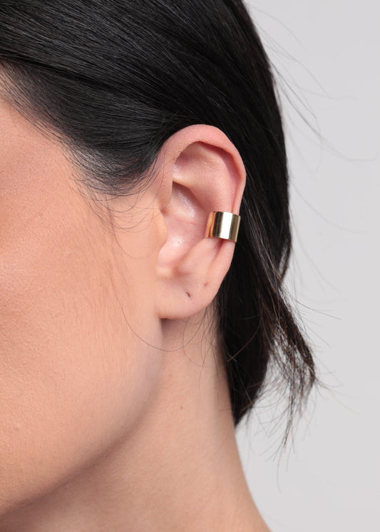 Piercing Fake Dourado Largo
