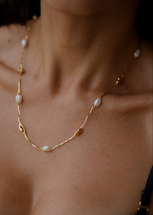 Colar com Pérolas