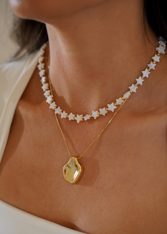 Kit Colares Orgânico e Estrela