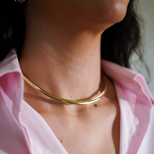 Colar de Aro Liso