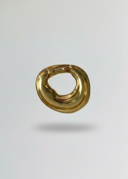 Broche Orgânico Vazado