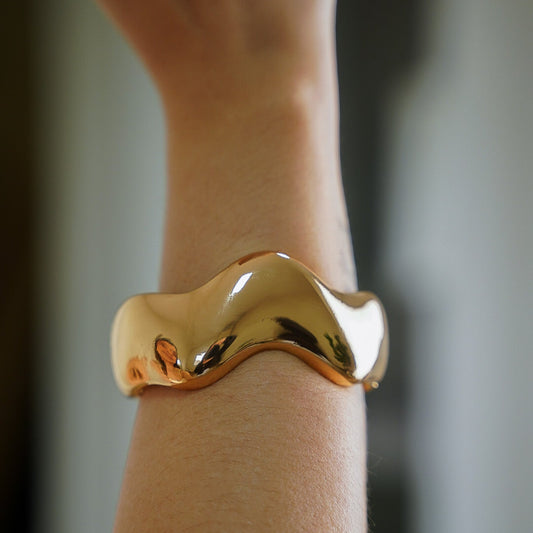 Bracelete Maxi Esculpido