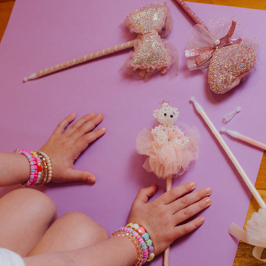 Caneta Laço Brilhoso