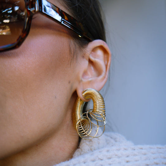 Brinco Argola Mola Dourado