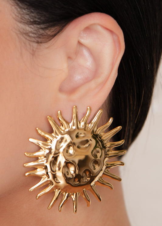 Brinco Dourado Sol
