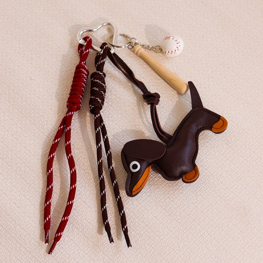 Chaveiro Cachorrinho, Cordões, Taco de Beisebol e Bola