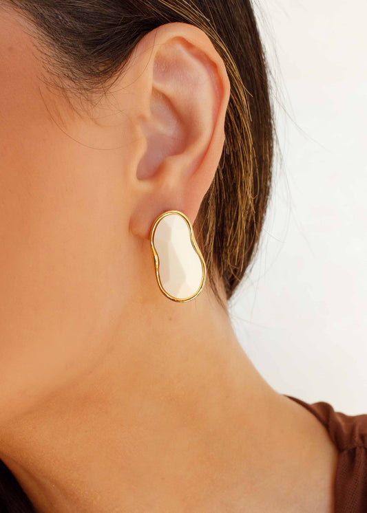 Brinco Pedra Orgânica