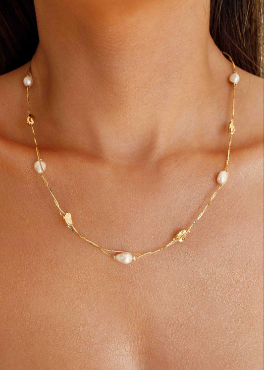 Colar com Pérolas