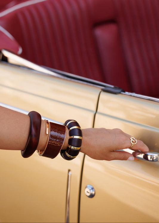 Bracelete Liso de Resina