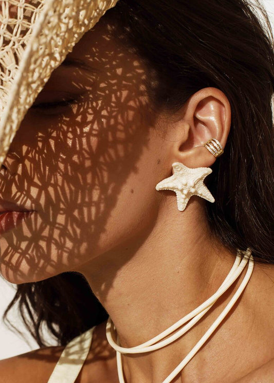 Brinco Estrela do Mar Texturizada