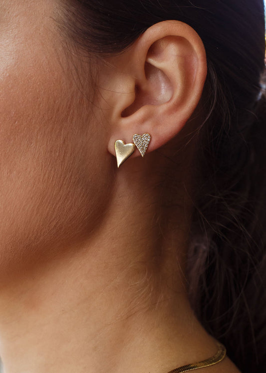 Brinco Dupla Coração