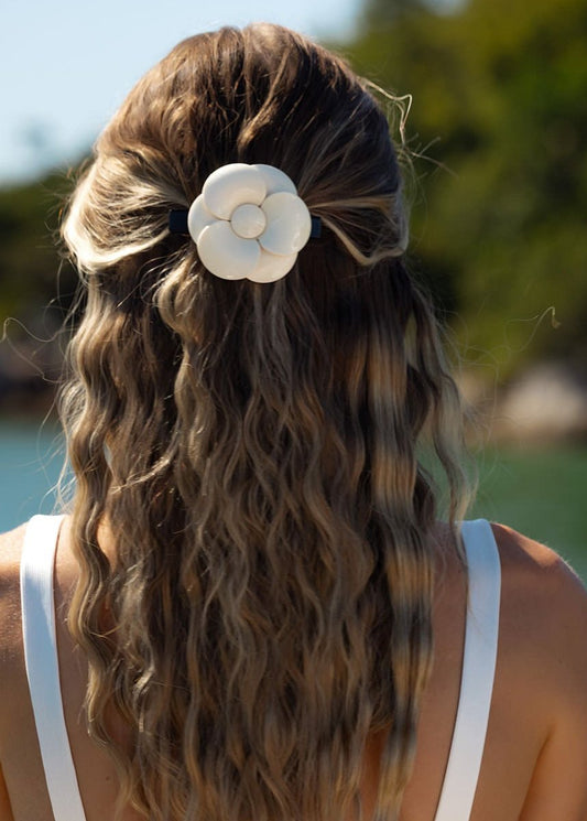 Presilha de Cabelo Flor
