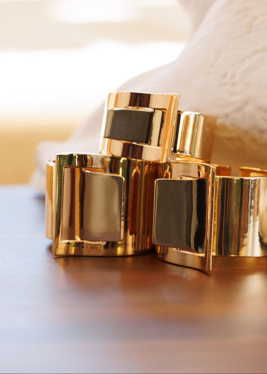 Bracelete Dourado Médio