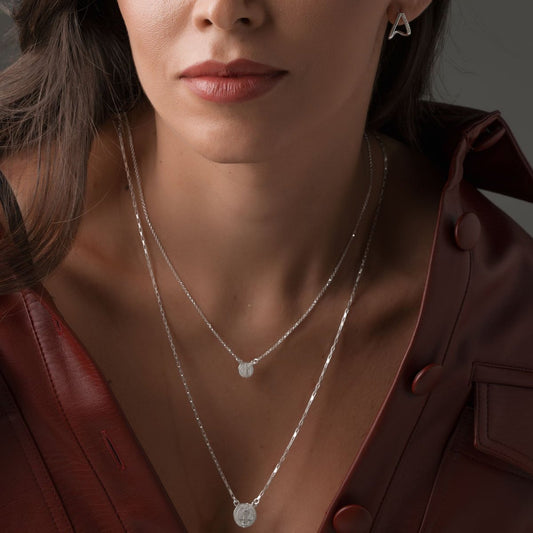 Colar Escapulário São Bento Elos Prata 925