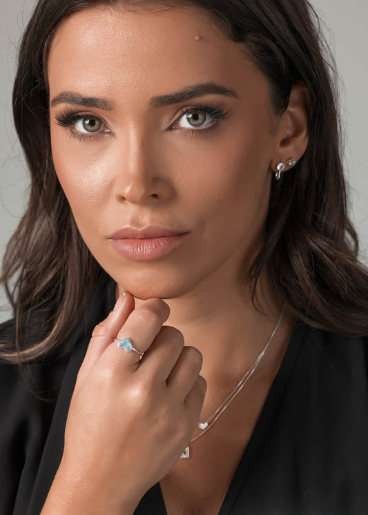 Brinco Prata 925 Gancho Minimalista