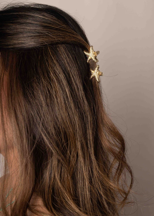 Presilhas Estrela do Mar Douradas