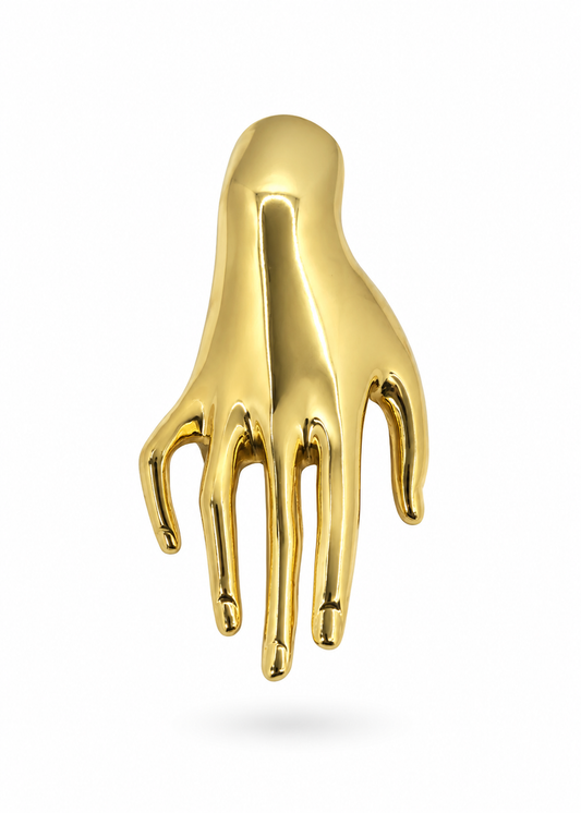 Broche Mão Dourada