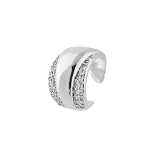Piercing Entorno Cravejado Dourado/Prateado