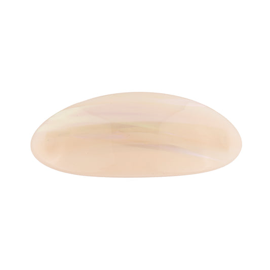 Grampo de Cabelo Resina Rosa/Creme Nat Mosca