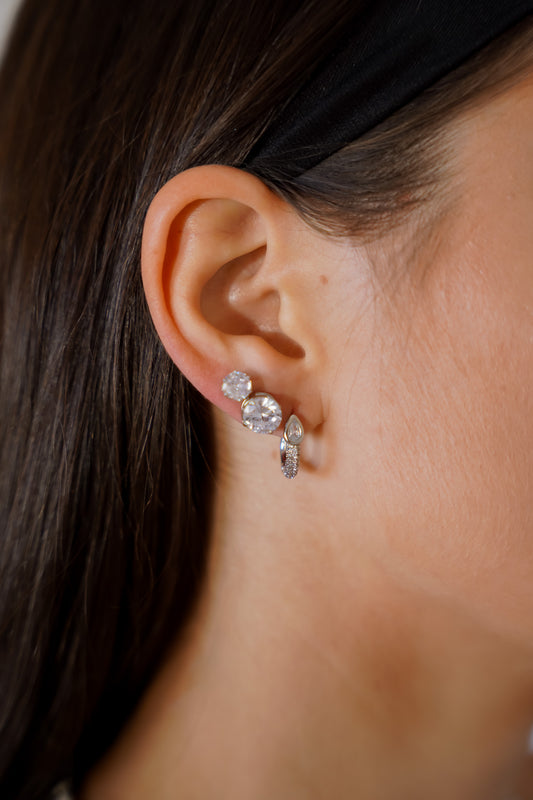 Conjunto Colar Spikes + Trio Craveado