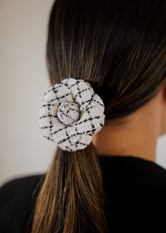 Amarrador Flor Tweed