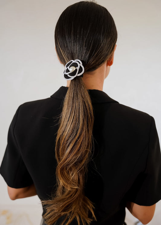 Amarrador Flor com Pérola