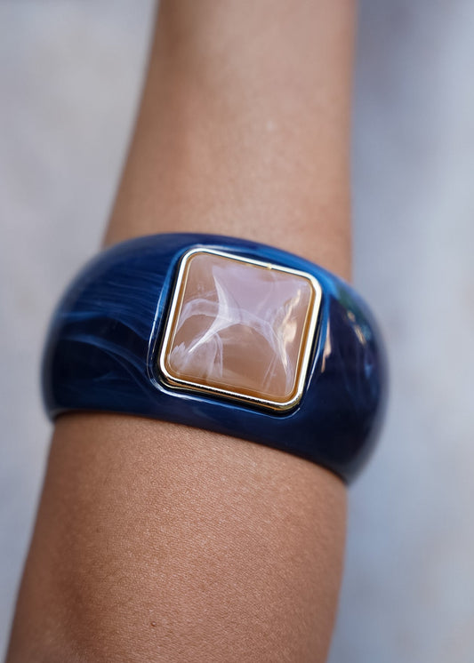 Bracelete Resina com Pedra