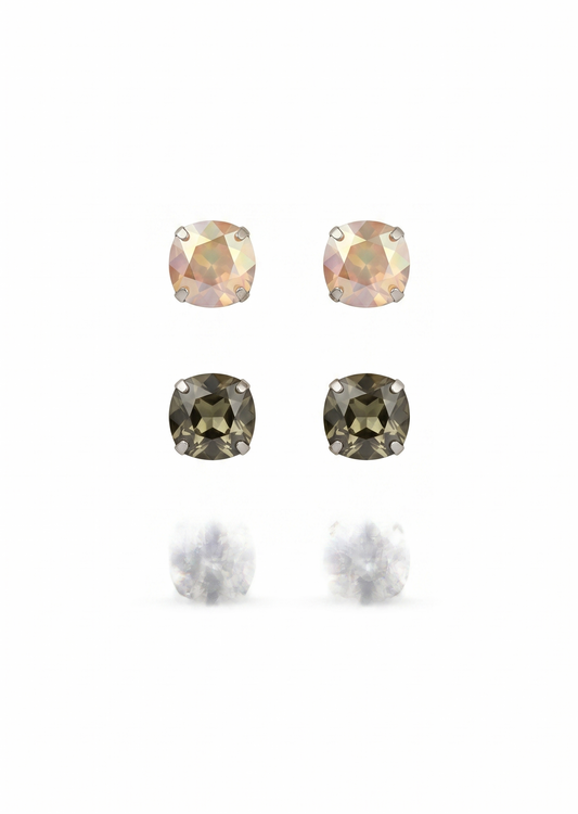Trio Brinco Cristal