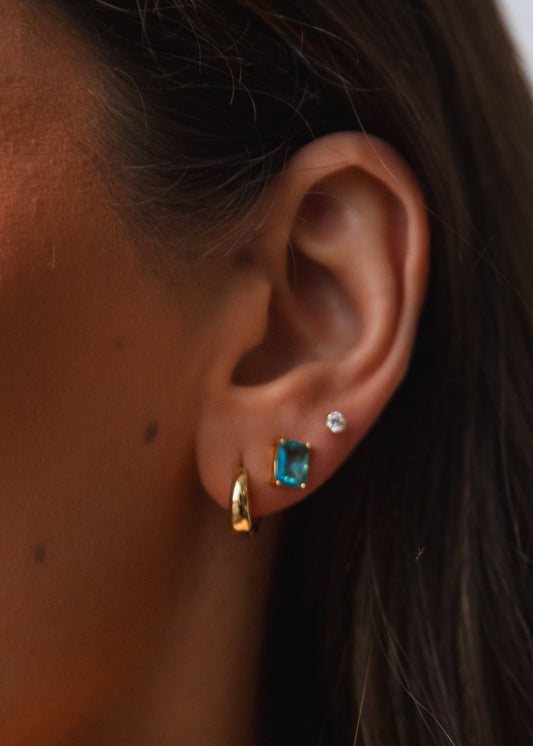 Conjunto Colar e Trio de Brincos