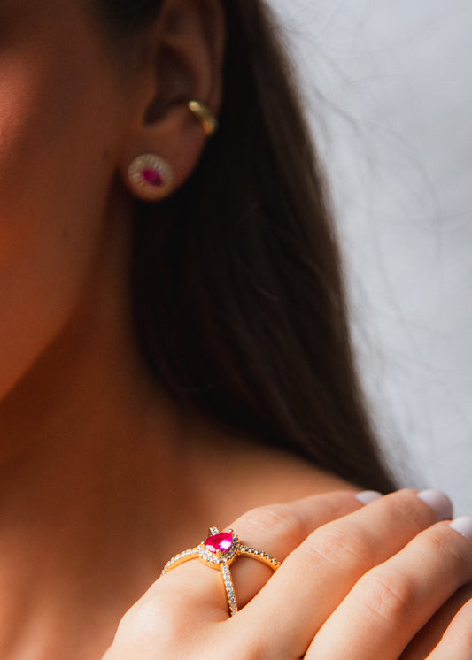 Conjunto de Acessórios Cravejados