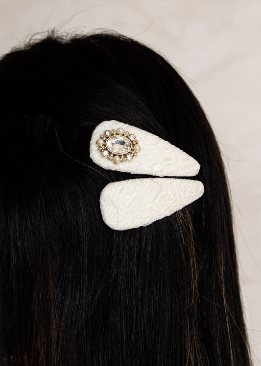 Presilha de Cabelo com Aplicação