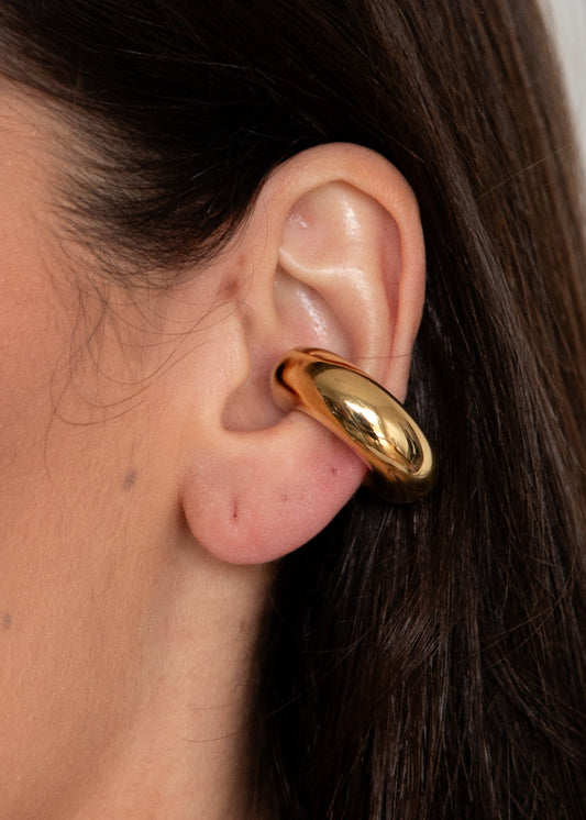 Dupla de Piercing Dourado Orgânico em Aço Inoxidável