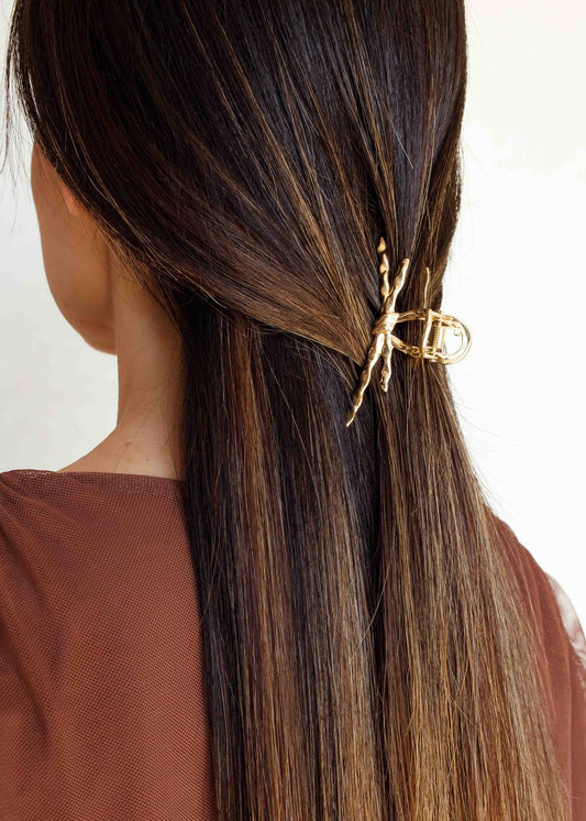 Piranha Metal Orgânico Dourado