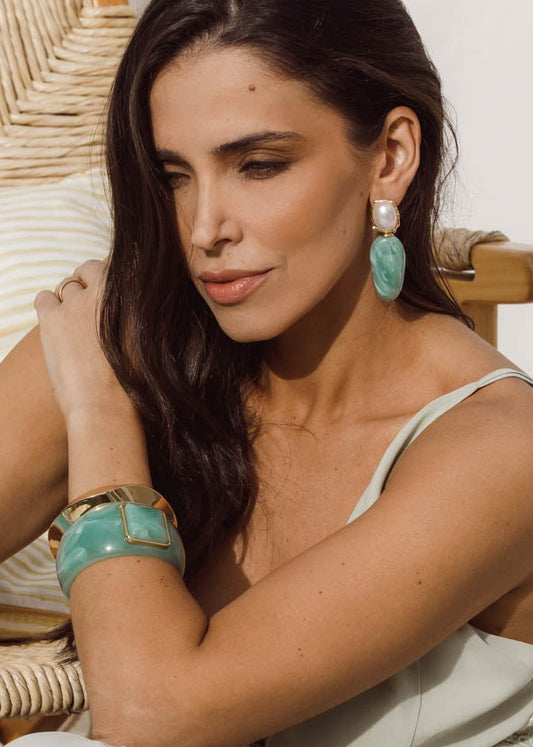 Brinco Dourado Orgânico Longo