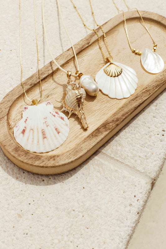 Colar Longo Gota Madre Pérola