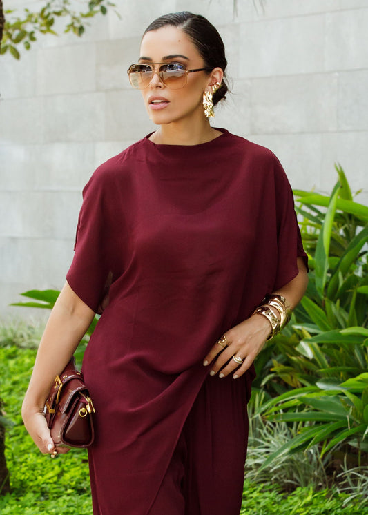 Brinco Orgânico Longo Metal Dourado