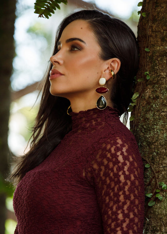 Brinco Resina Orgânica Tripla