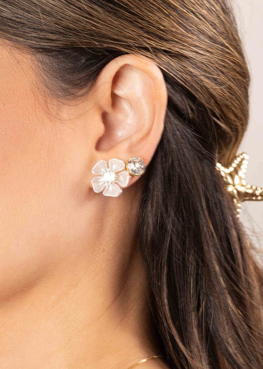 Brinco Flor e Ponto de Luz