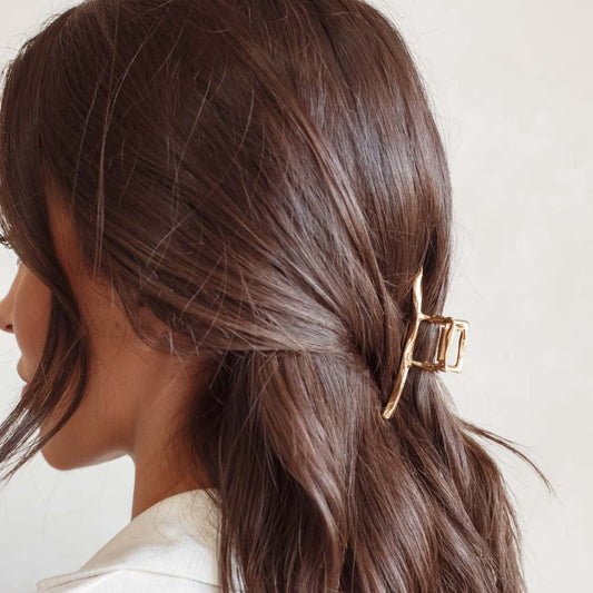 Piranha de Cabelo Reta Orgânica Dourado