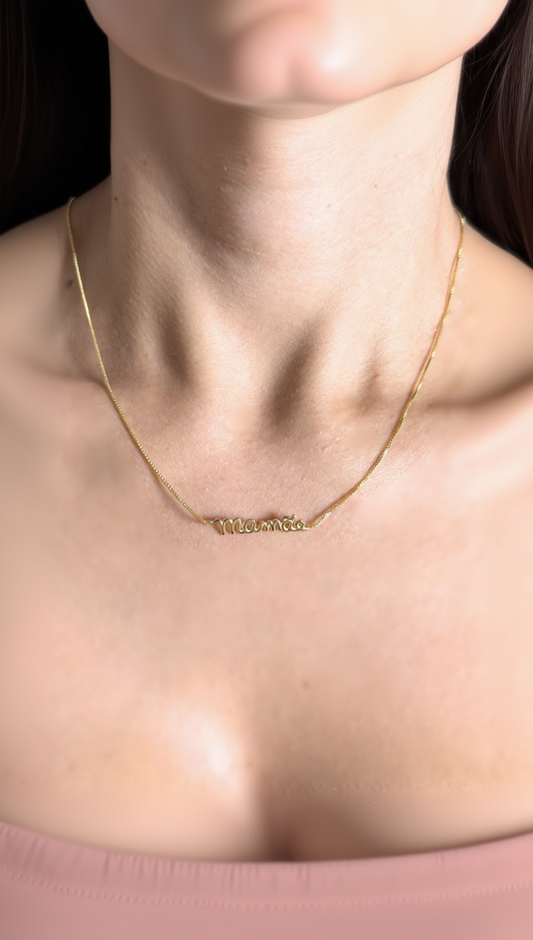 Colar Mamae Dourado